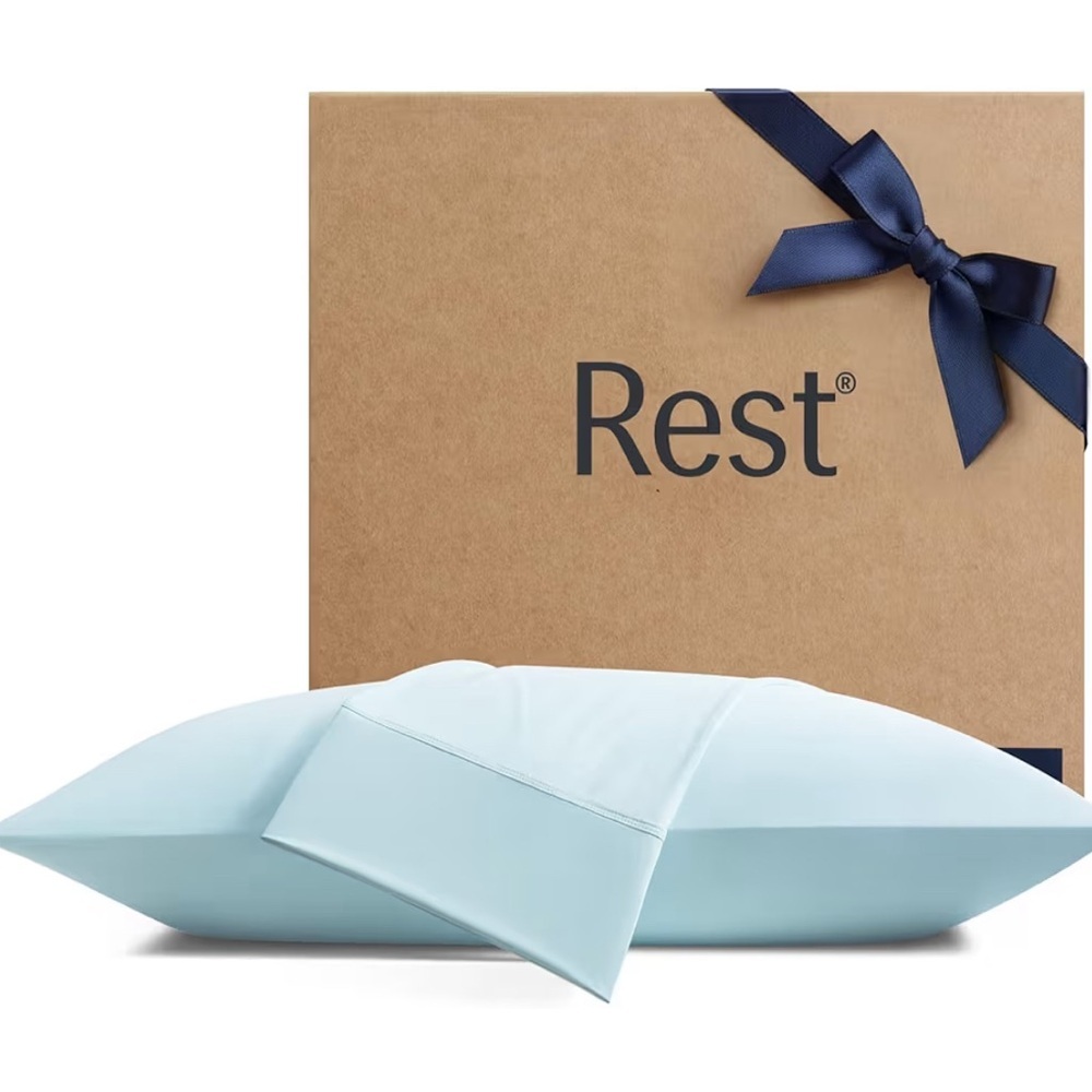 REST Evercool Cooling Pillowcases King2Pillowcases BLUE‼️LAST ONE